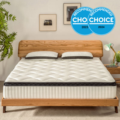 CHOICE Recommended of 2023 and 2024 the Valmori Spring Mattress - Firm