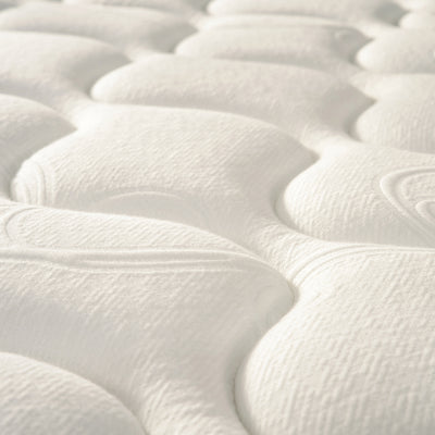 Close-up look on Valmori Spring Mattress Firm breathable cover