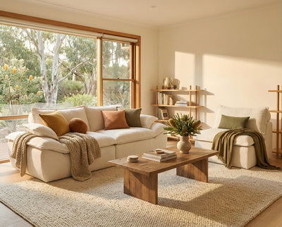 COMO CLOUD COMPRESSION SOFA – IVORY