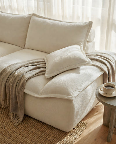 COMO CLOUD COMPRESSION SOFA – IVORY