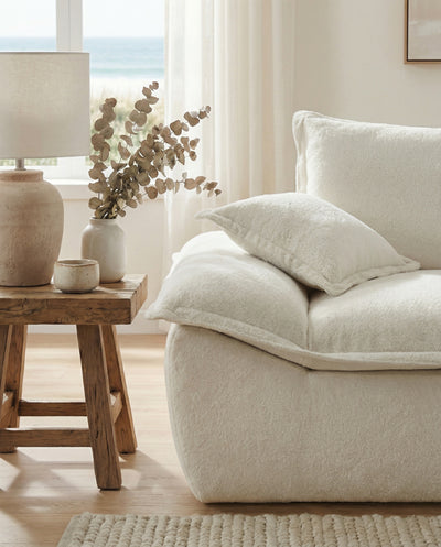 COMO CLOUD COMPRESSION SOFA – IVORY